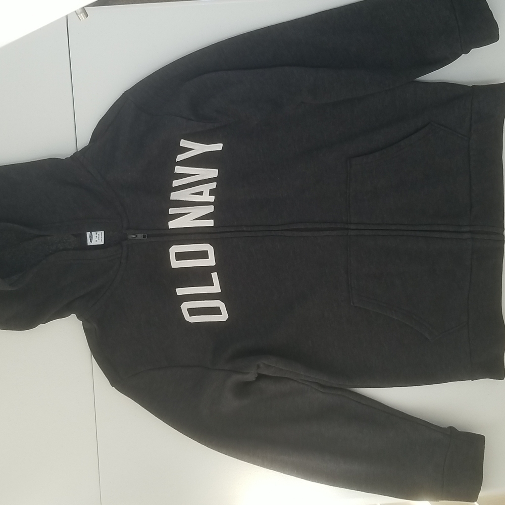 Boys Old Navy zippered Hooded Jacket